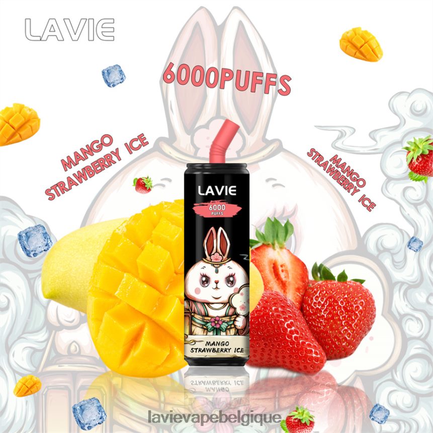 464068273 Lavie Vape Review | glace à la mangue et aux fraises LAVIE Coke BAR 6000 bouffées
